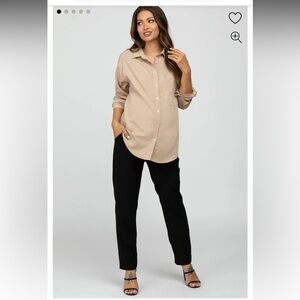 Straight Leg Maternity Work Pants